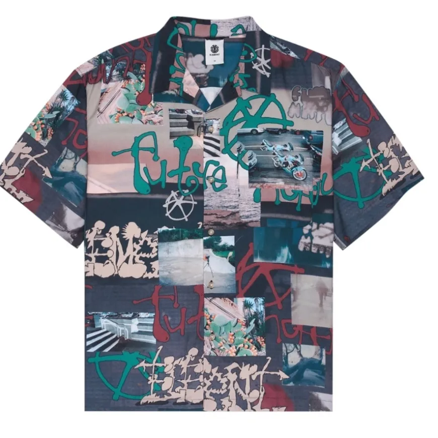 Camisas manga corta Element Relax Resort Ss