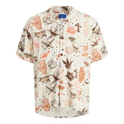 Camisas manga corta Jack & jones Jormiguel Aop Resort Shirt Ss Smu