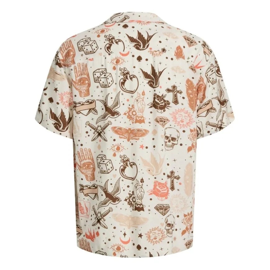 Camisas manga corta Jack & jones Jormiguel Aop Resort Shirt Ss Smu