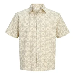 Camisas manga corta Jack & jones Jorcassis Seersucker Aop Shirt Ss