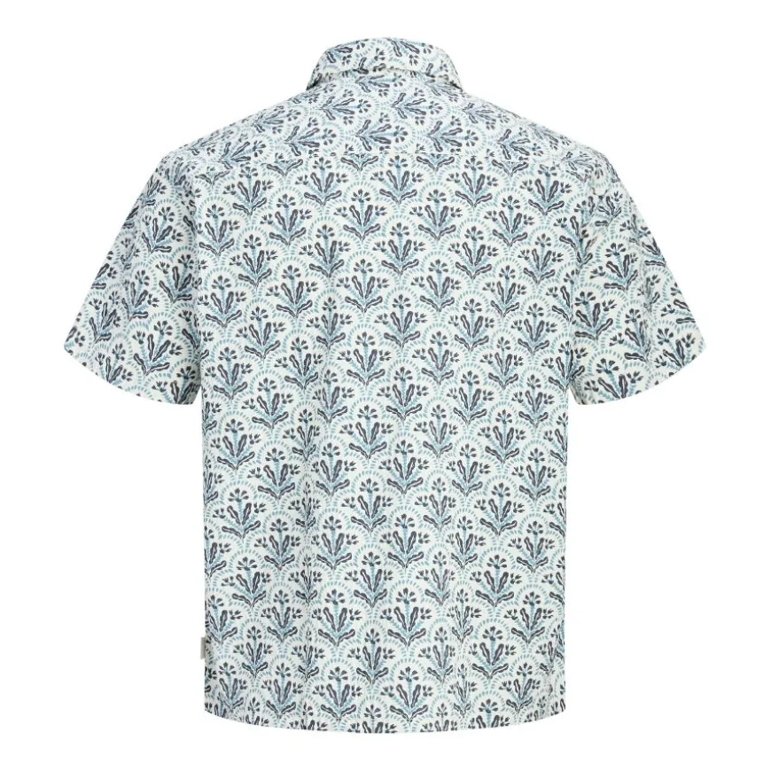 Camisas manga corta Jack & jones Jorcassis Seersucker Aop Shirt Ss