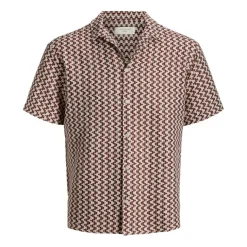 Camisas manga corta Jack & jones Jorcoba Stripe Resort Shirt Ss Sn