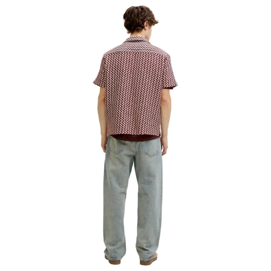 Camisas manga corta Jack & jones Jormontauk Crochet Shirt Ss Sa26 Ln