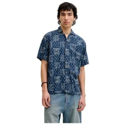 Camisas manga corta Jack & jones Jprblulyon Print Dobby S/S Shirt Sn
