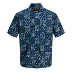 Camisas manga corta Jack & jones Jprblulyon Print Dobby S/S Shirt Sn