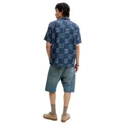 Camisas manga corta Jack & jones Jprblulyon Print Dobby S/S Shirt Sn
