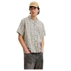 Camisas manga corta Jack & jones Jprblulyon Print Dobby S/S Shirt Sn