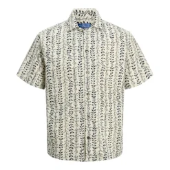 Camisas manga corta Jack & jones Jprblusummer Lin. Blen Dobby Ss Shirt Sn