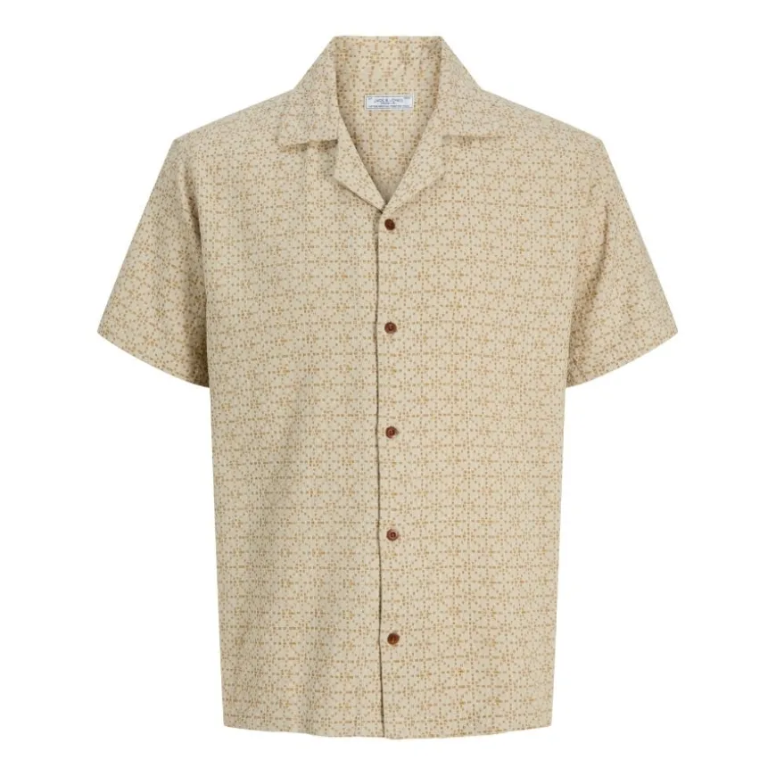 Camisas manga corta Jack & jones Jprbluwinson Print Dobby S/S Shirt Ln