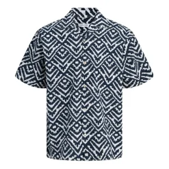 Camisas manga corta Jack & jones Jjmilo Seersucker Resort Shirt Ss