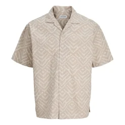 Camisas manga corta Jack & jones Jjmilo Seersucker Resort Shirt Ss