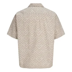 Camisas manga corta Jack & jones Jjmilo Seersucker Resort Shirt Ss