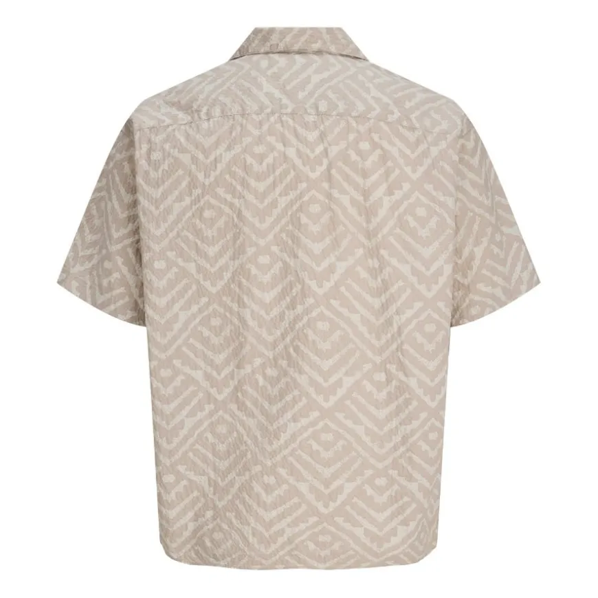 Camisas manga corta Jack & jones Jjmilo Seersucker Resort Shirt Ss