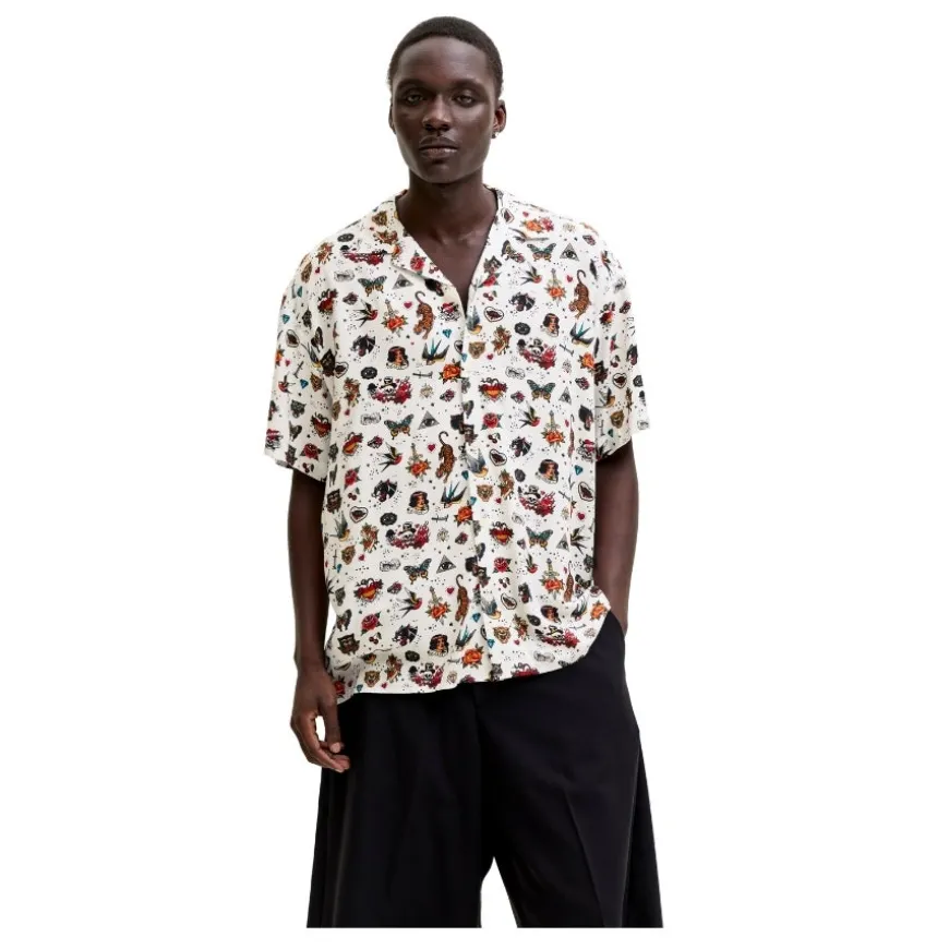 Camisas manga corta Jack & jones Jormiguel Aop Resort Shirt Ss Smu