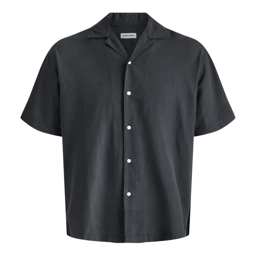 Camisas manga corta Jack & jones plus Jjebreeze Linen Blend Resort Shirt Pls