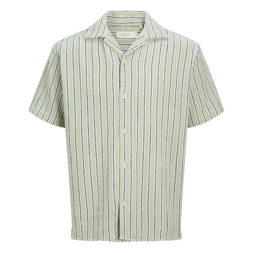 Camisas manga corta Jack & jones Jorcoba Stripe Resort Shirt Ss Sn
