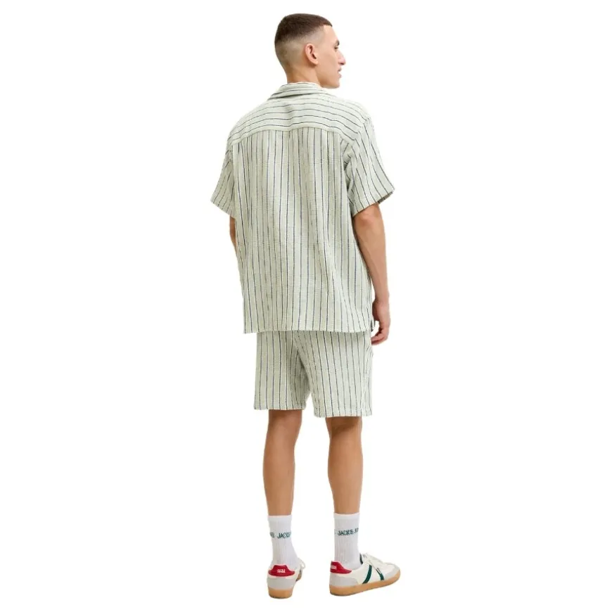 Camisas manga corta Jack & jones Jorcoba Stripe Resort Shirt Ss Sn