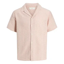 Camisas manga corta Jack & jones Jormontauk Crochet Shirt Ss Sa26 Ln