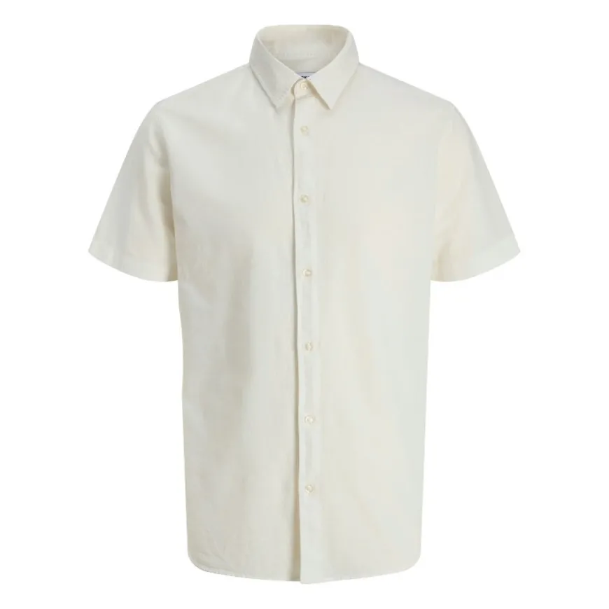 Camisas manga corta Jack & jones Jjebreeze Linen Blend Shirt S S Sn