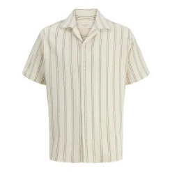 Camisas manga corta Jack & jones Jorcoba Stripe Resort Shirt Ss Sn