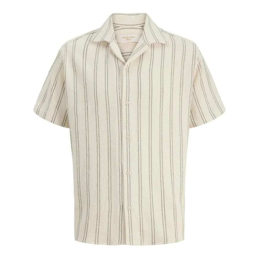 Camisas manga corta Jack & jones Jorcoba Stripe Resort Shirt Ss Sn