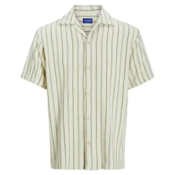 Camisas manga corta Jack & jones Jorcoba Stripe Resort Shirt Ss Sn