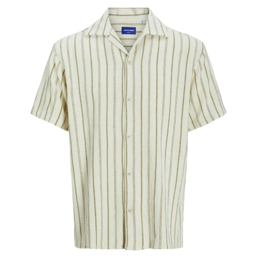 Camisas manga corta Jack & jones Jorcoba Stripe Resort Shirt Ss Sn
