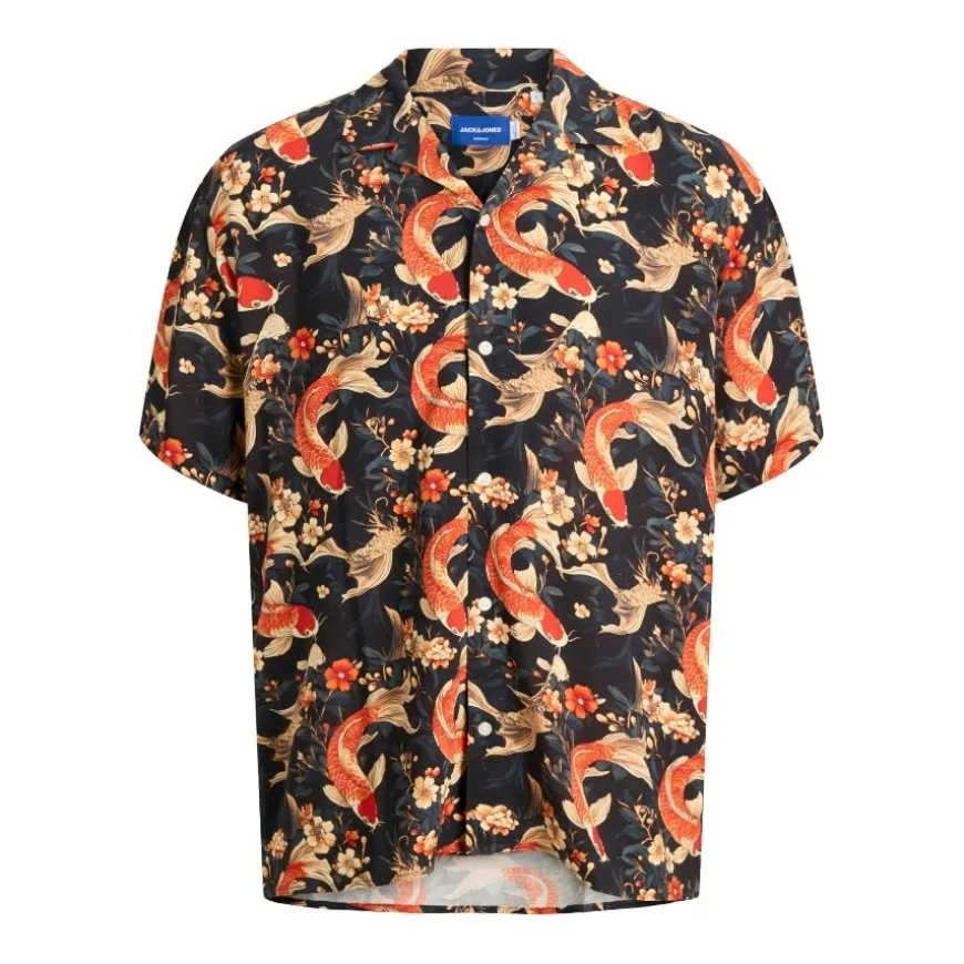 Camisas manga corta Jack & jones Jortokyo Aop Resort Shirt Ss Smu