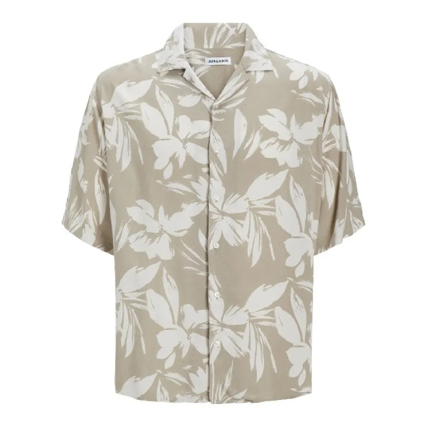 Camisas manga corta Jack & jones Jjejeff Aop Resort Shirt Ss Sn