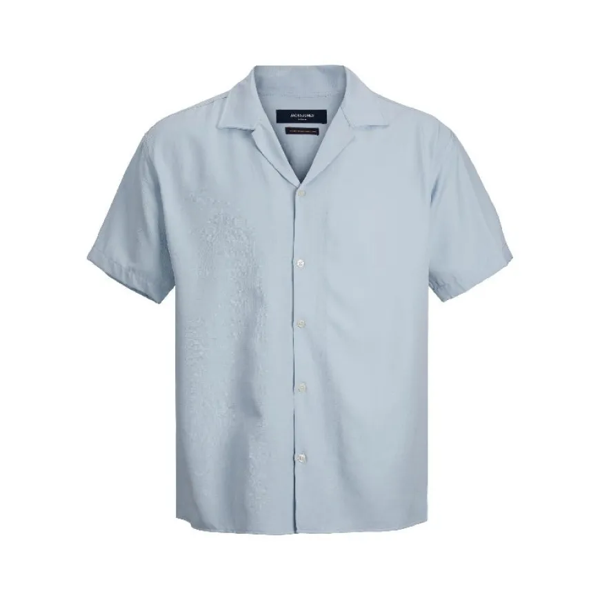 Camisas manga corta Jack & jones plus Jprblujude Camp Collar Shirt S S Ps