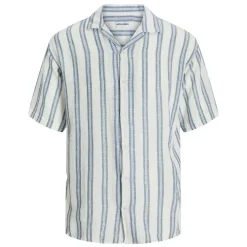 Camisas manga corta Jack & jones Jjeenzo Stripe Resort Shirt Ss Sn
