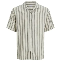 Camisas manga corta Jack & jones Jjeenzo Stripe Resort Shirt Ss Sn
