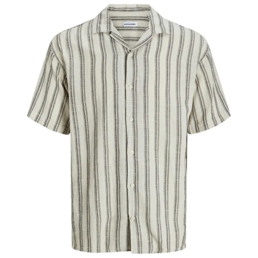 Camisas manga corta Jack & jones Jjeenzo Stripe Resort Shirt Ss Sn