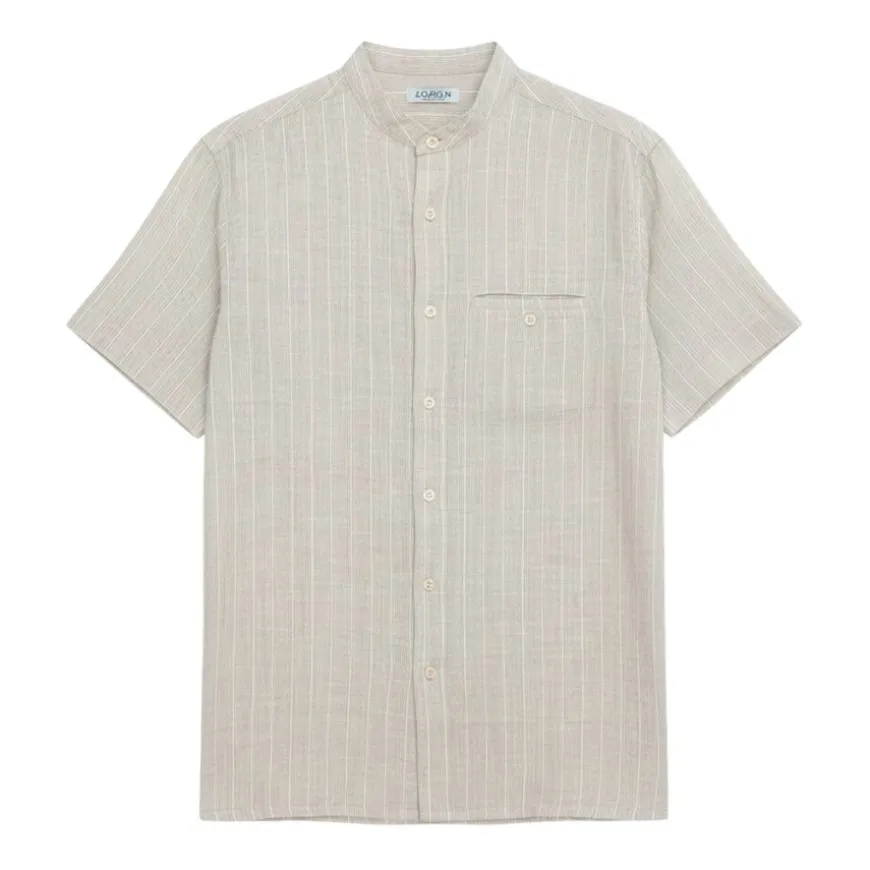 Camisas manga corta Losan Ss Shirt Linen Yd