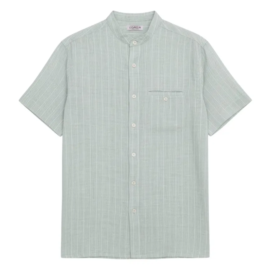 Camisas manga corta Losan Ss Shirt Linen Yd