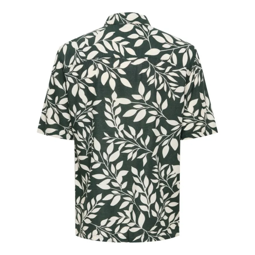 Camisas manga corta Only & sons Onsharvi Life Ss Aop Shirt Noos
