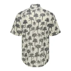 Camisas manga corta Only & sons Onsbronx Reg Aop Poplin Ss Shirt