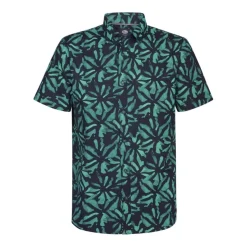 Camisas manga corta Petrol Men Shirt Short Sleeve AOP