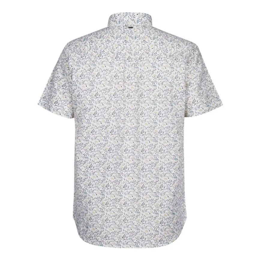 Camisas manga corta Petrol Men Shirt Short Sleeve AOP