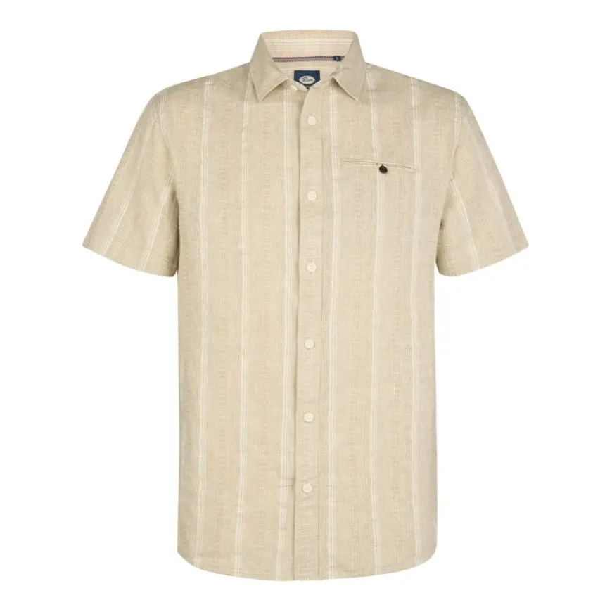 Camisas manga corta Petrol Men Shirt Short Sleeve AOP