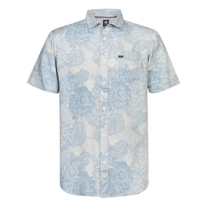 Camisas manga corta Petrol Men Shirt Short Sleeve AOP