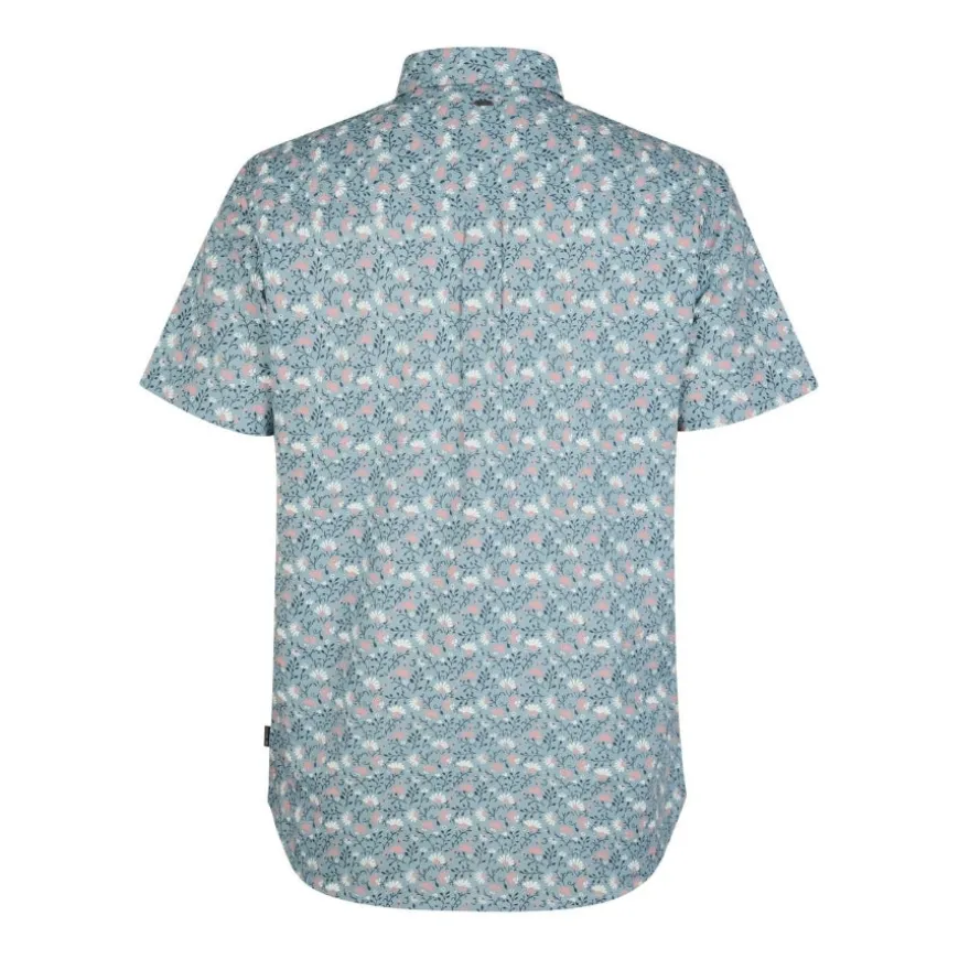 Camisas manga corta Petrol Men Shirt Short Sleeve AOP