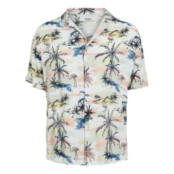 Camisas manga corta Produkt Pktdek Tropic Shirt Ss