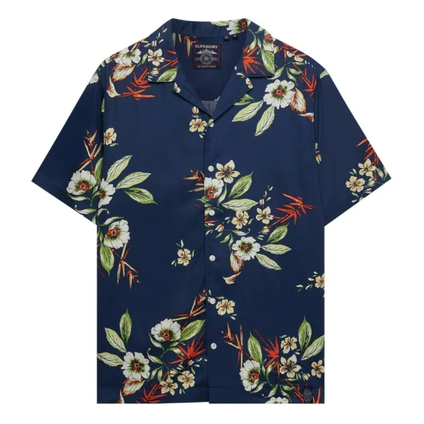 Camisas manga corta Superdry Hawaiian Print S S Shirt