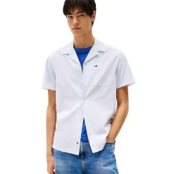 Camisas manga corta Tommy jeans Tjm Linen Blend Camp Ss Ext