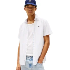Camisas manga corta Tommy jeans Tjm Reg Linen Blend Stp Ss Shirt