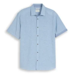 Camisas manga corta Tom tailor Cotton Linen Shirt