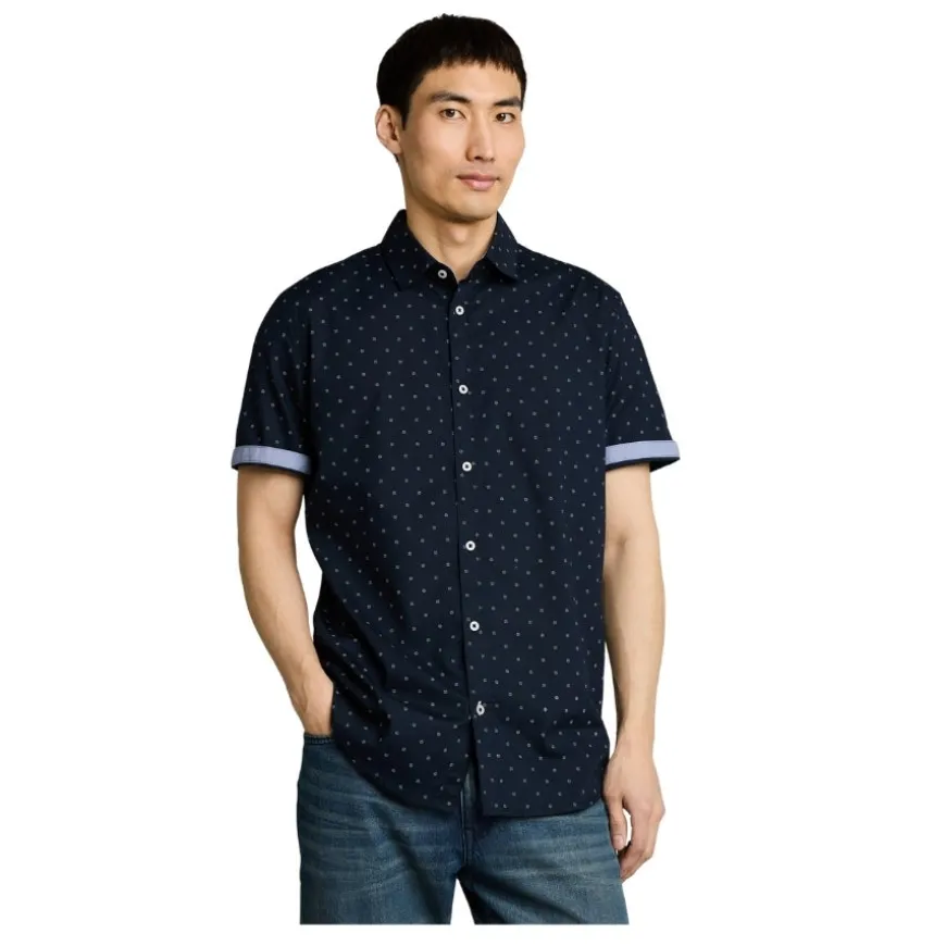 Camisas manga corta Tom tailor Fitted Printed Shirt