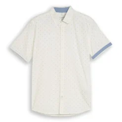 Camisas manga corta Tom tailor Fitted Printed Shirt