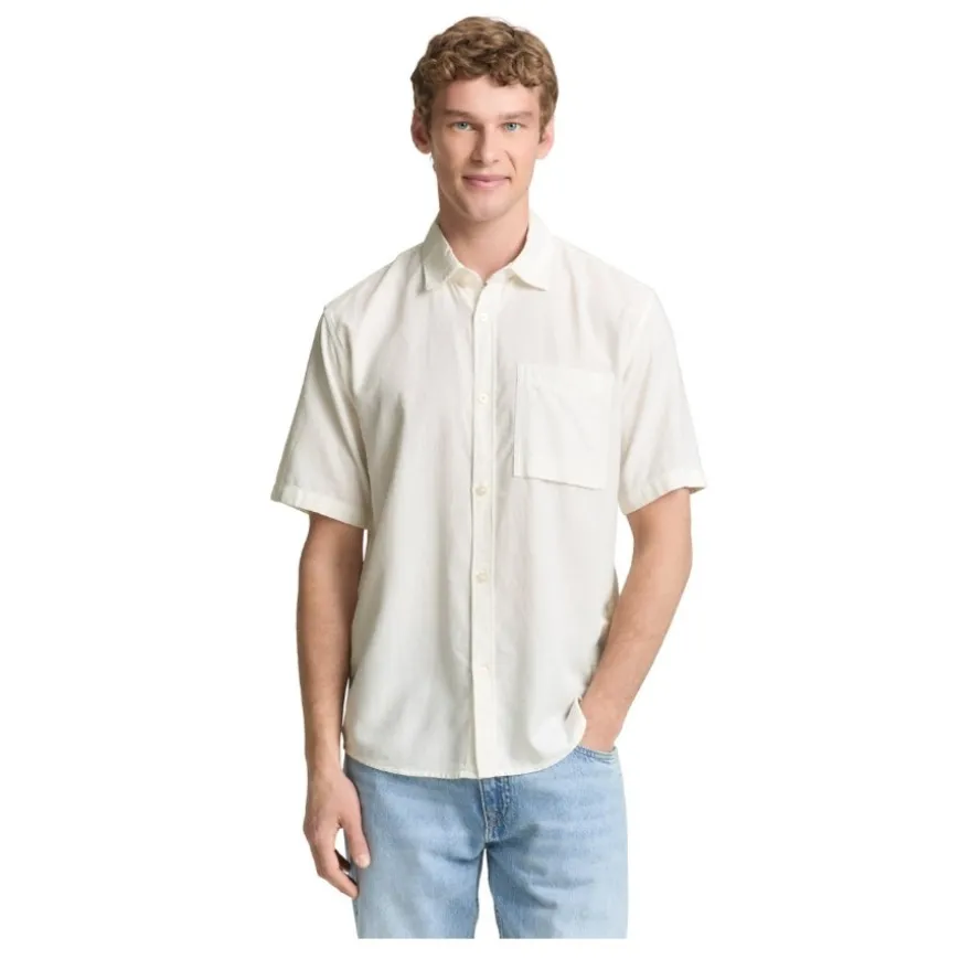 Camisas manga corta Tom tailor Relaxed Slubyarn Shirt